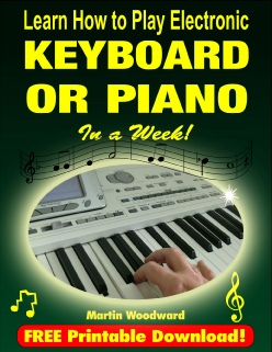 Learn Electronic Keyboard or Piano - graphic 1