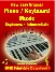 Easy Original Paino / Keyboard Sheet Music for Beginners /  Intermediate - graphic